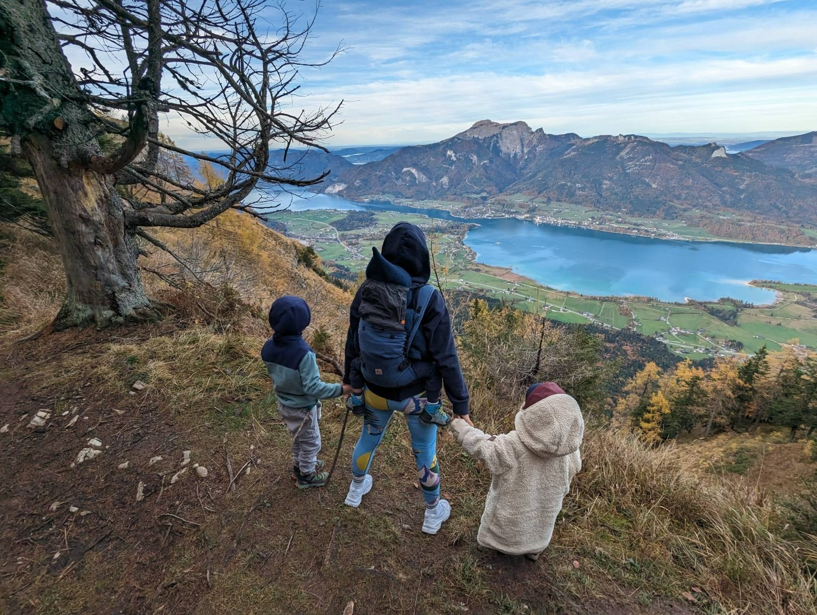 Auf die Bleckwand hoch über Strobl am Wolfgangsee