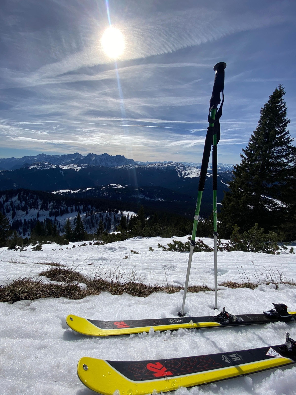 Ausblick auf die Loferer Steinberge