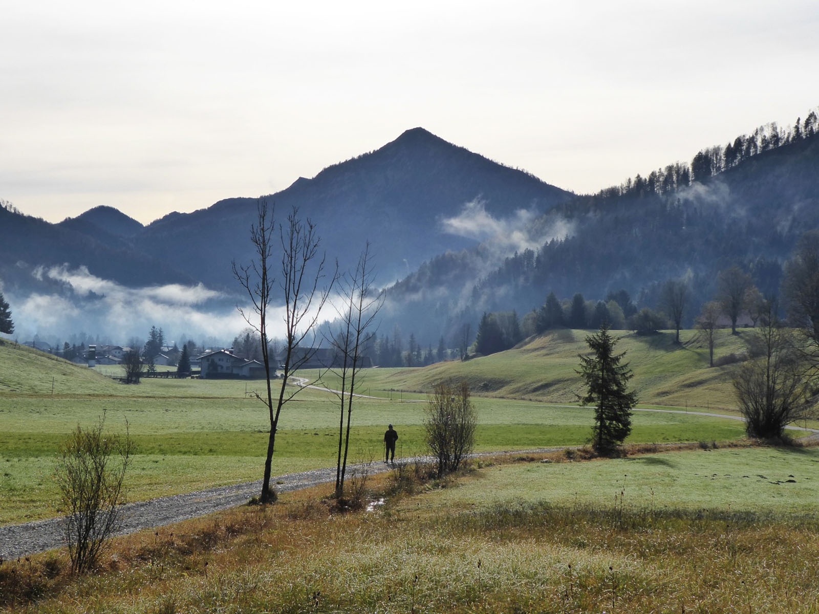 Bei der Pertillmühle am Weg nach Ebenau.