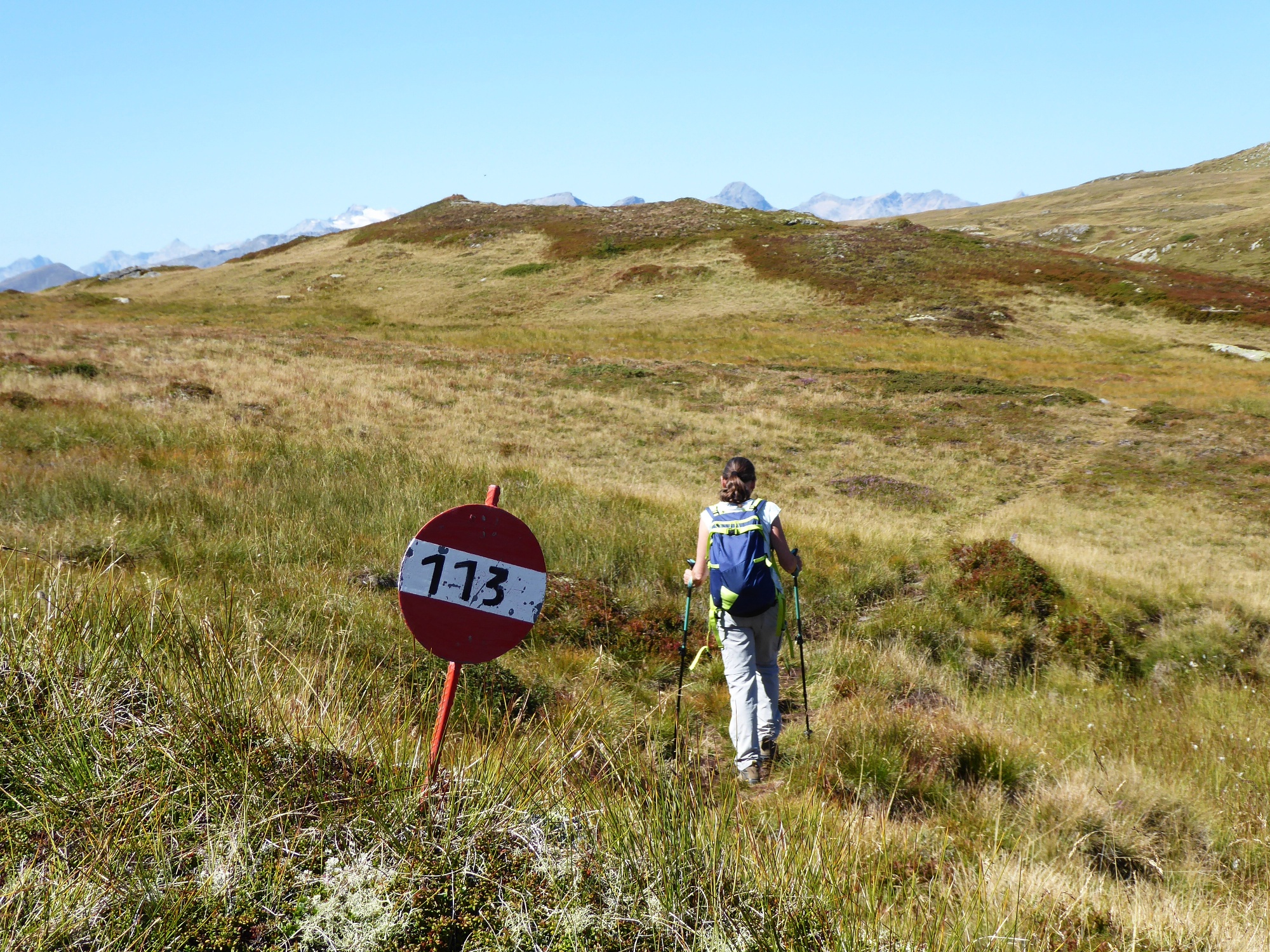 Der Weg 113 führt durch ein wahres Wanderparadies.