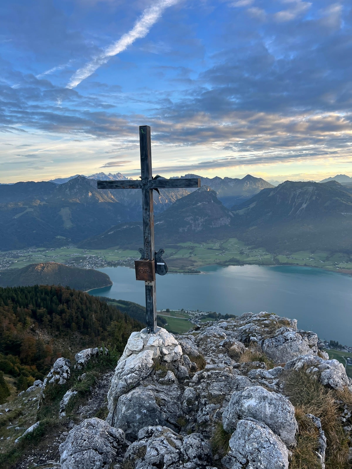 Sonnenuntergangs-Wanderung von St. Wolfgang auf den Vormauerstein