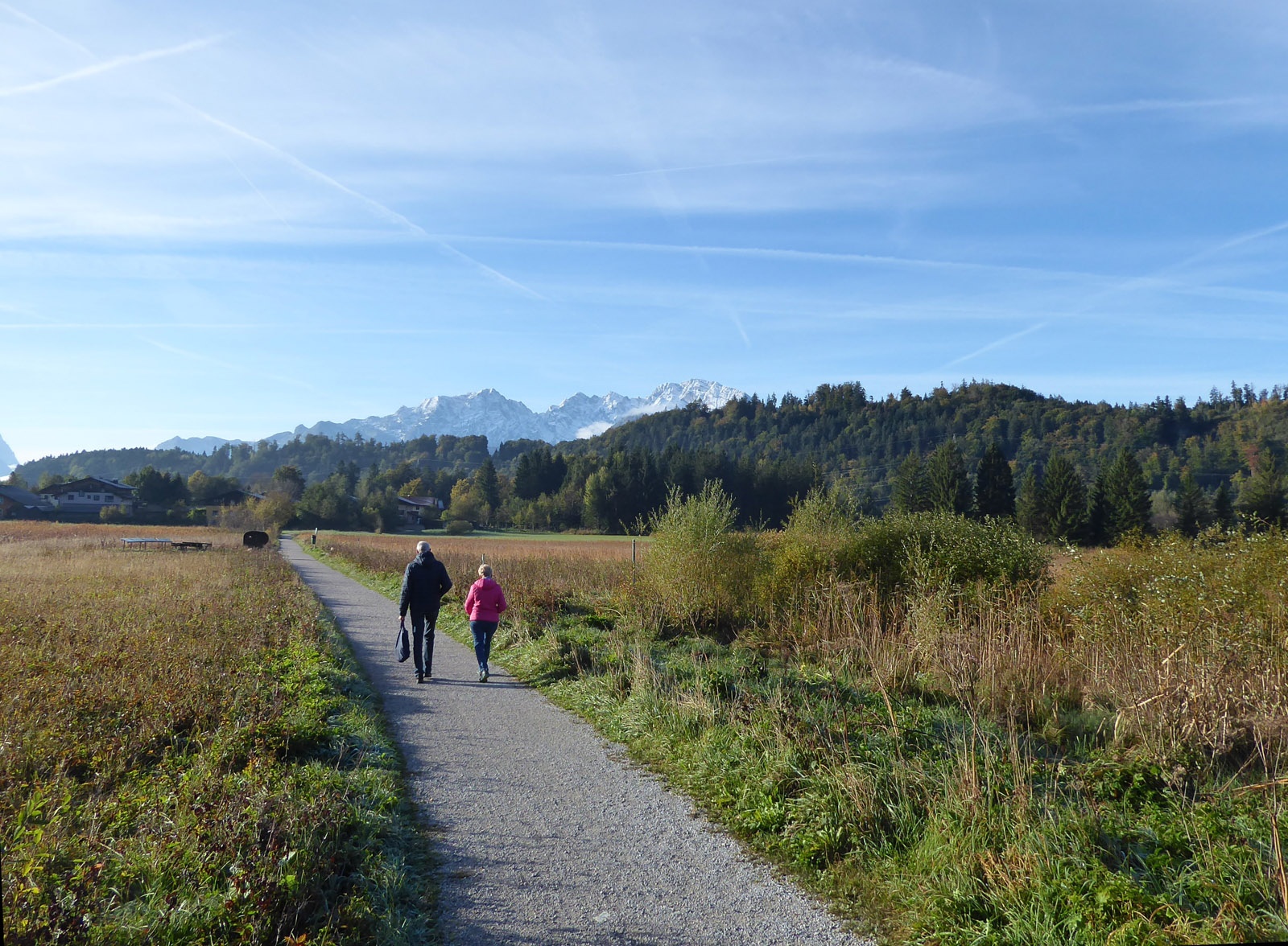 Der sonnige Erlebnisweg Adneter Moos.