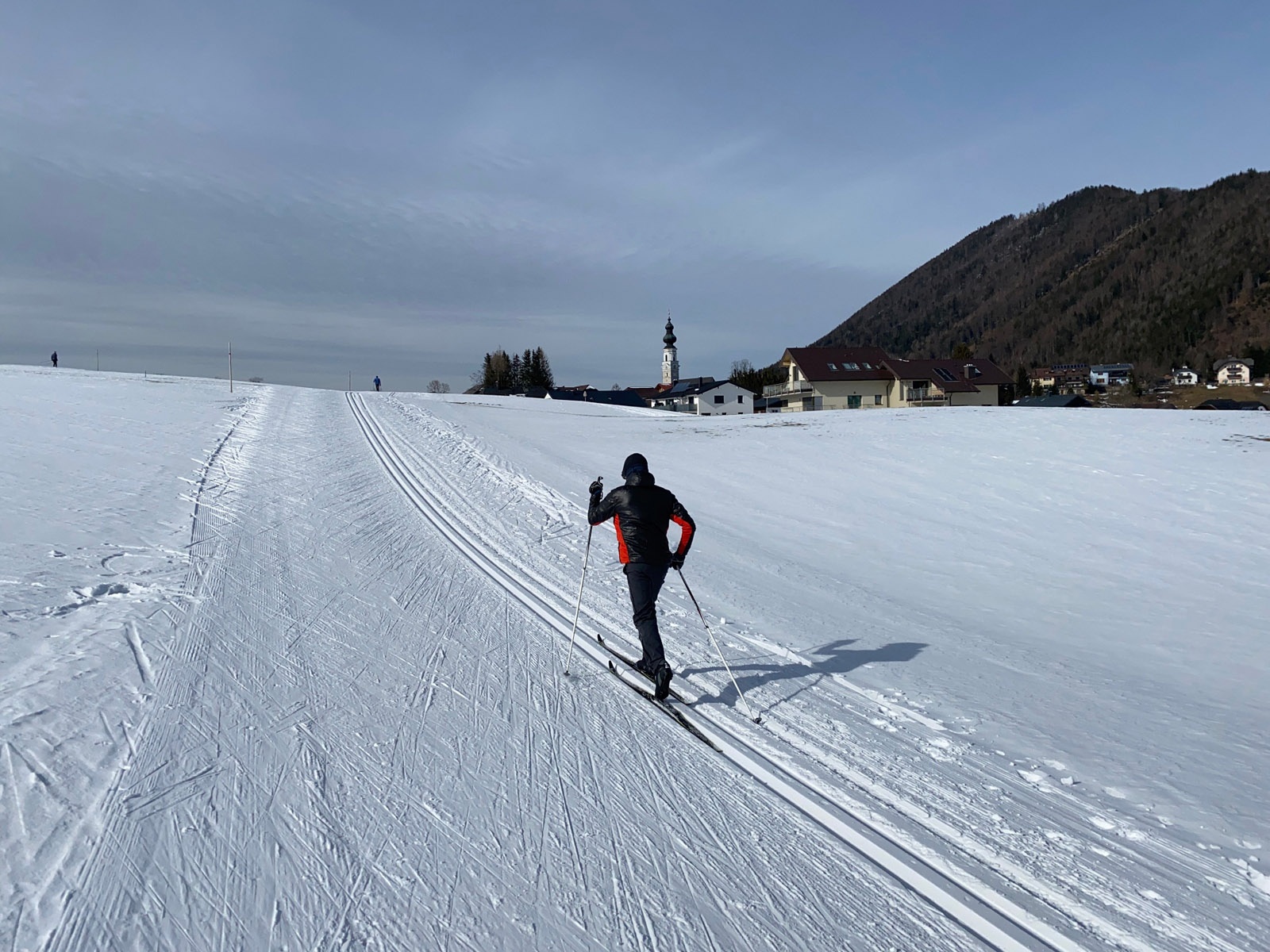 Final sprint to the starting point Faistenau School