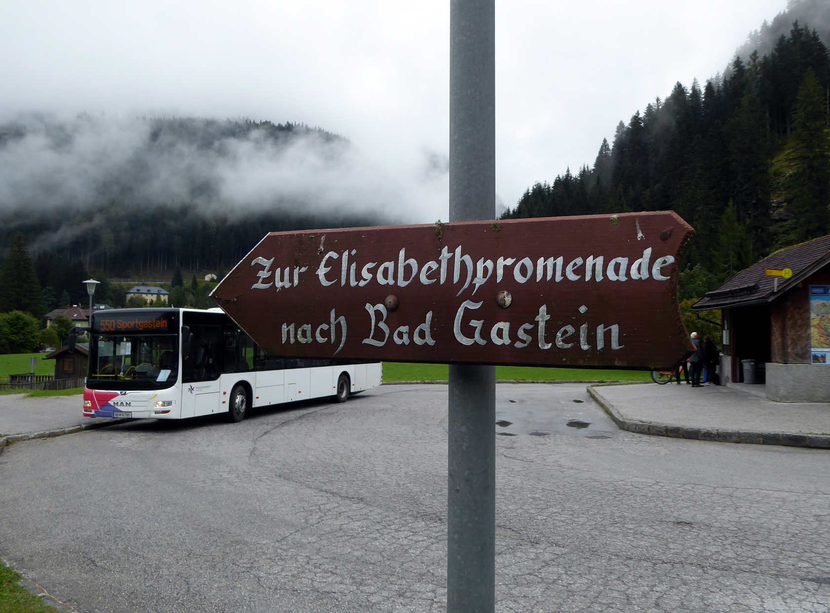 No orientation problems after arriving in Böckstein.