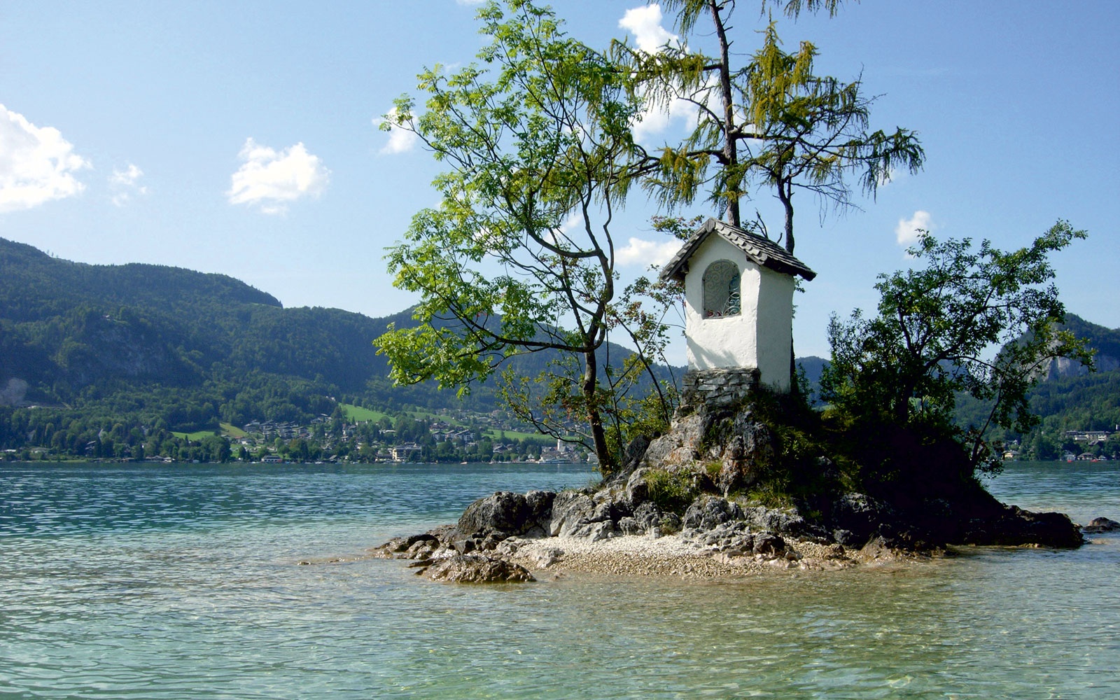 Autumn at Ochsenkreuz, Wolfgangsee