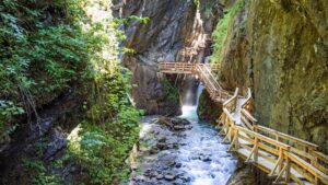 Breathtaking gorge views in Zell am See-Kaprun