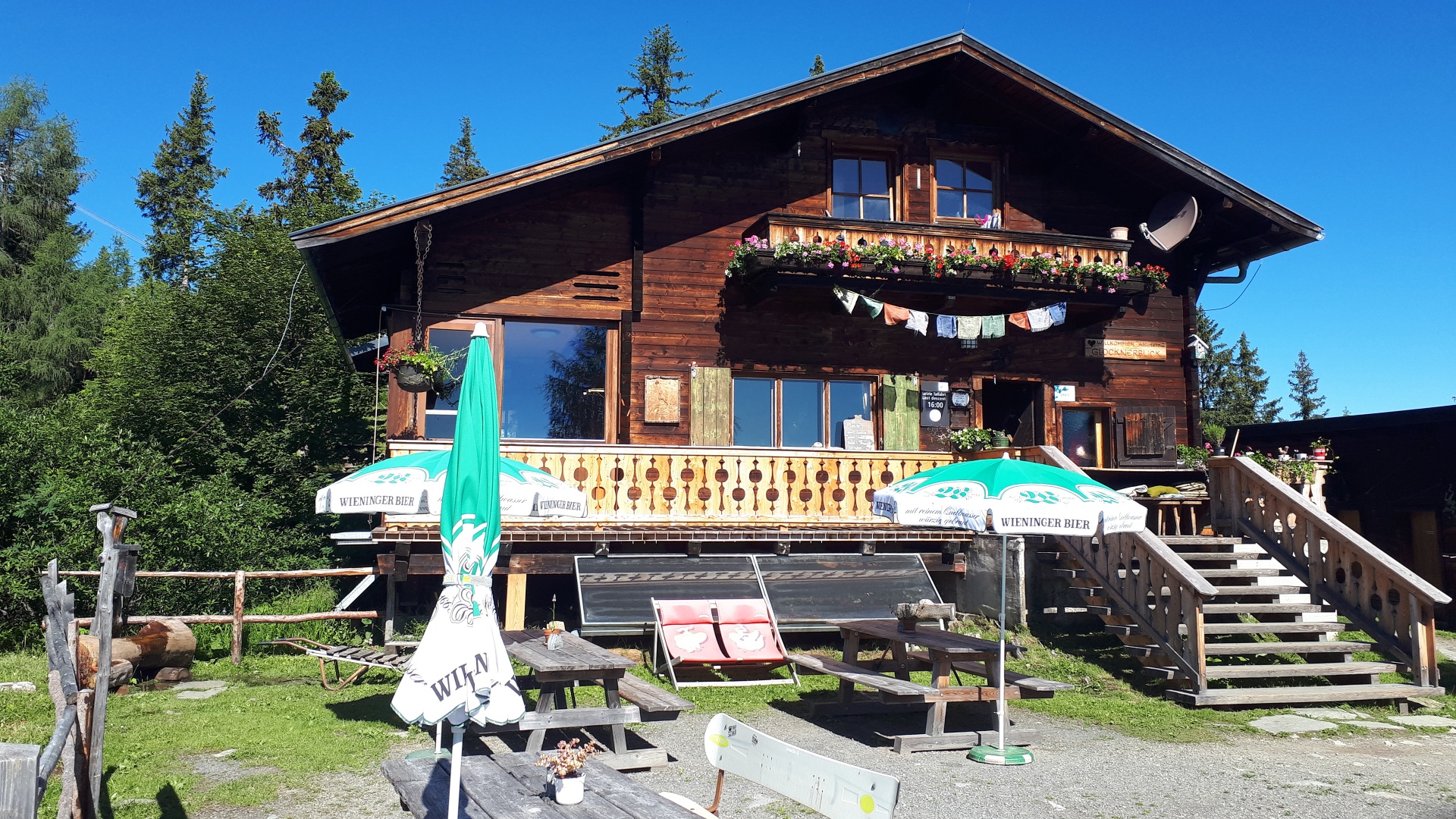 Glocknerblick - die urige Hütte am Maiskogel