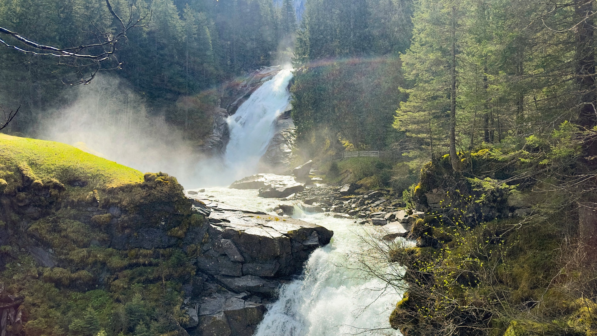 Krimml Waterfalls – impressive natural spectacle