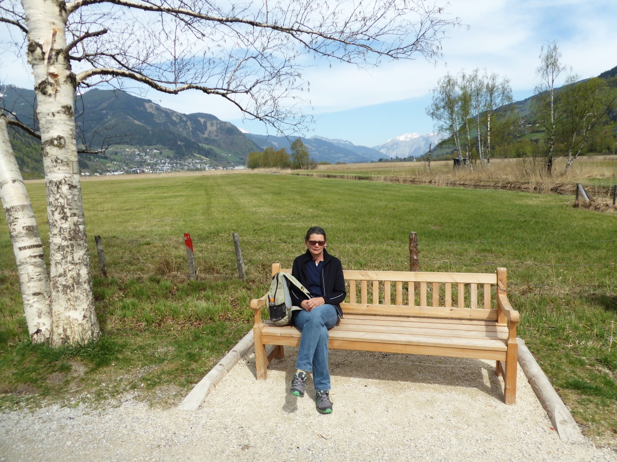 Vogelstimmenhören im Naturschutzgebiet auf der Südseite des Zeller Sees.