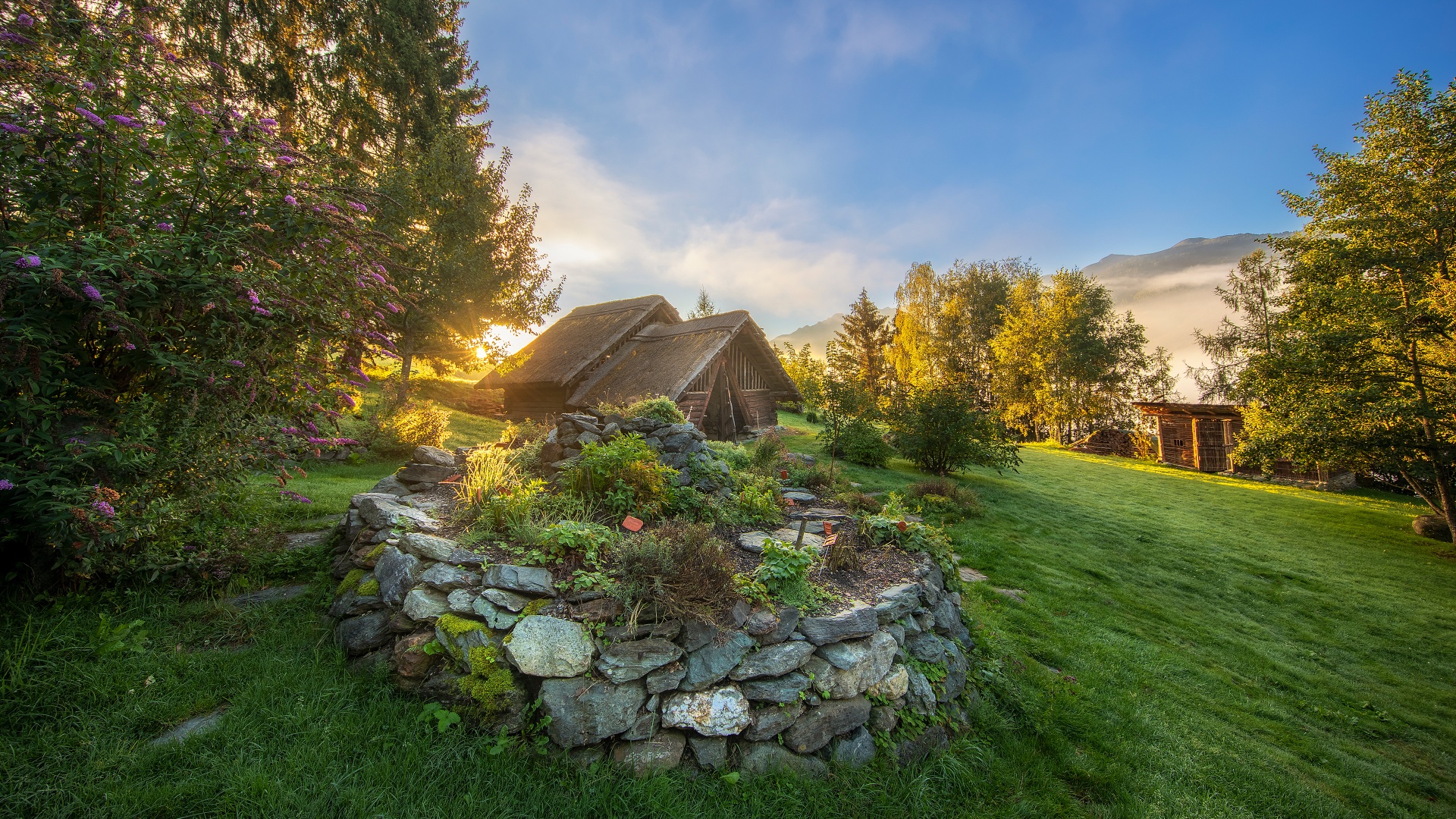 Celtic Village at Stoanabichl in Uttendorf