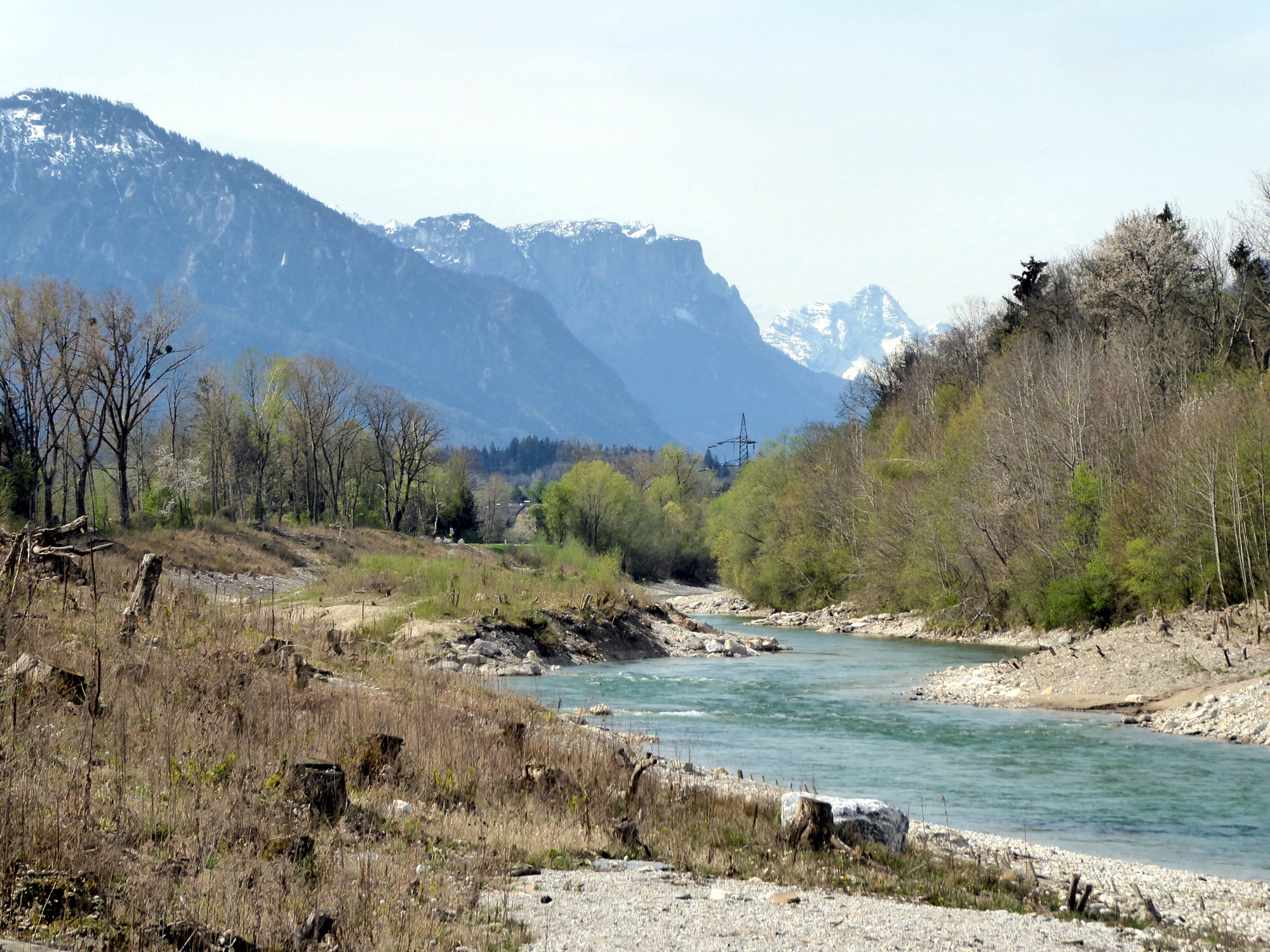 Eine runde Sache: die Saalach, die Tierwelt und die Besucher:innen haben wieder mehr Platz.