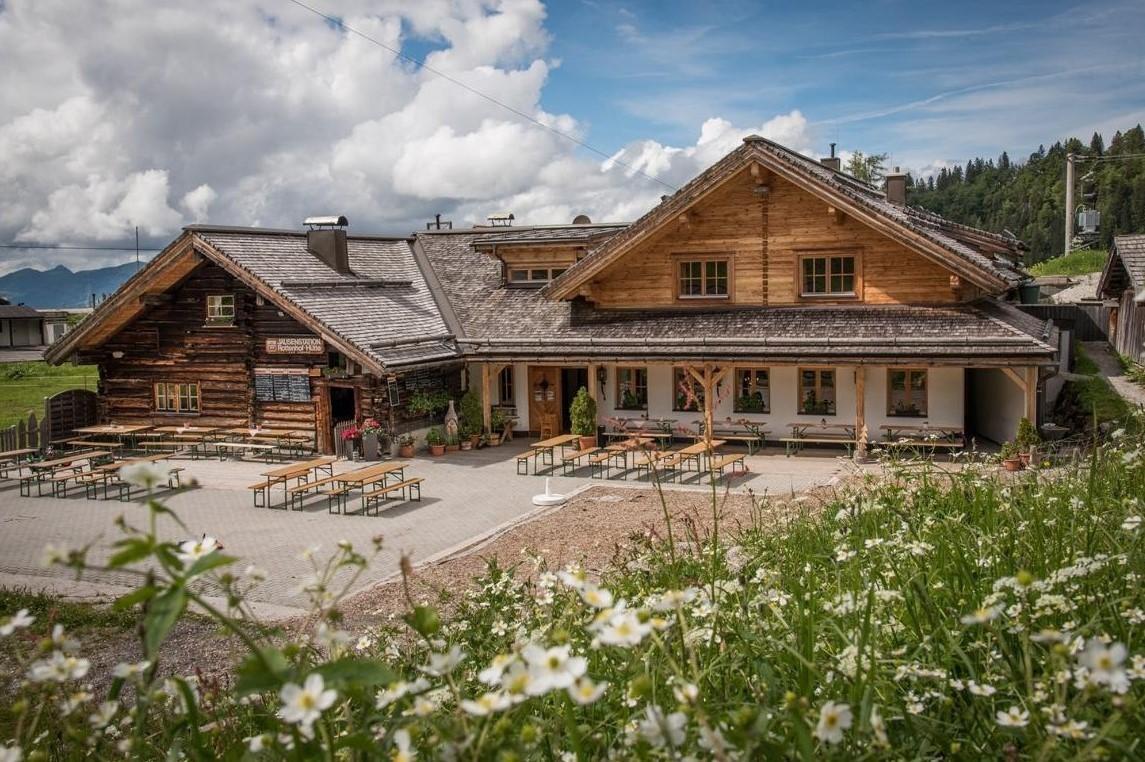 Rottenhofhütte im Sommer