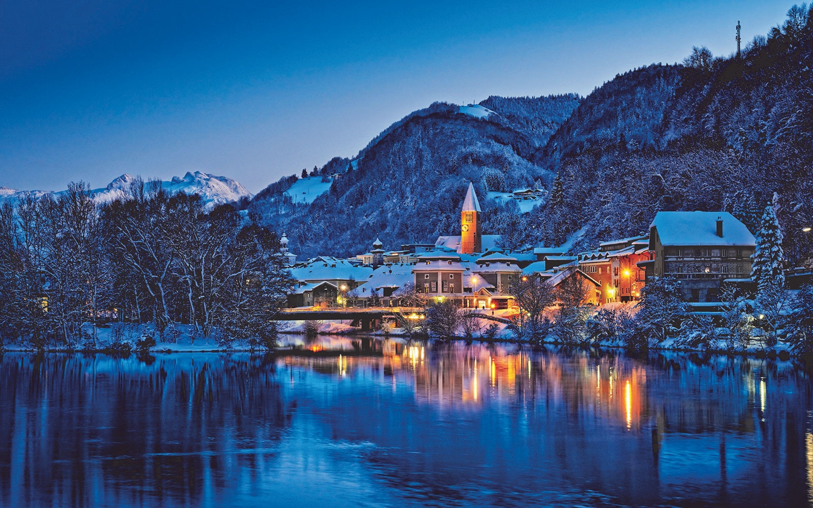 Medieval houses of the city of Hallein