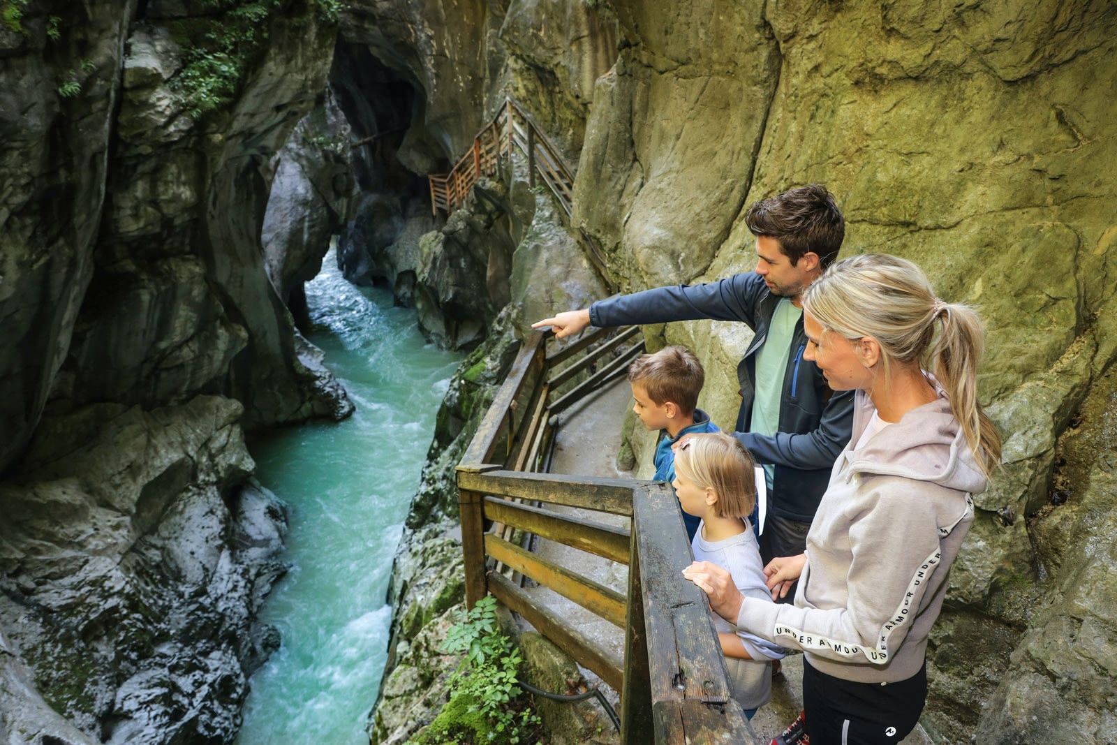 Mysticism in the gorge near Oberscheffau