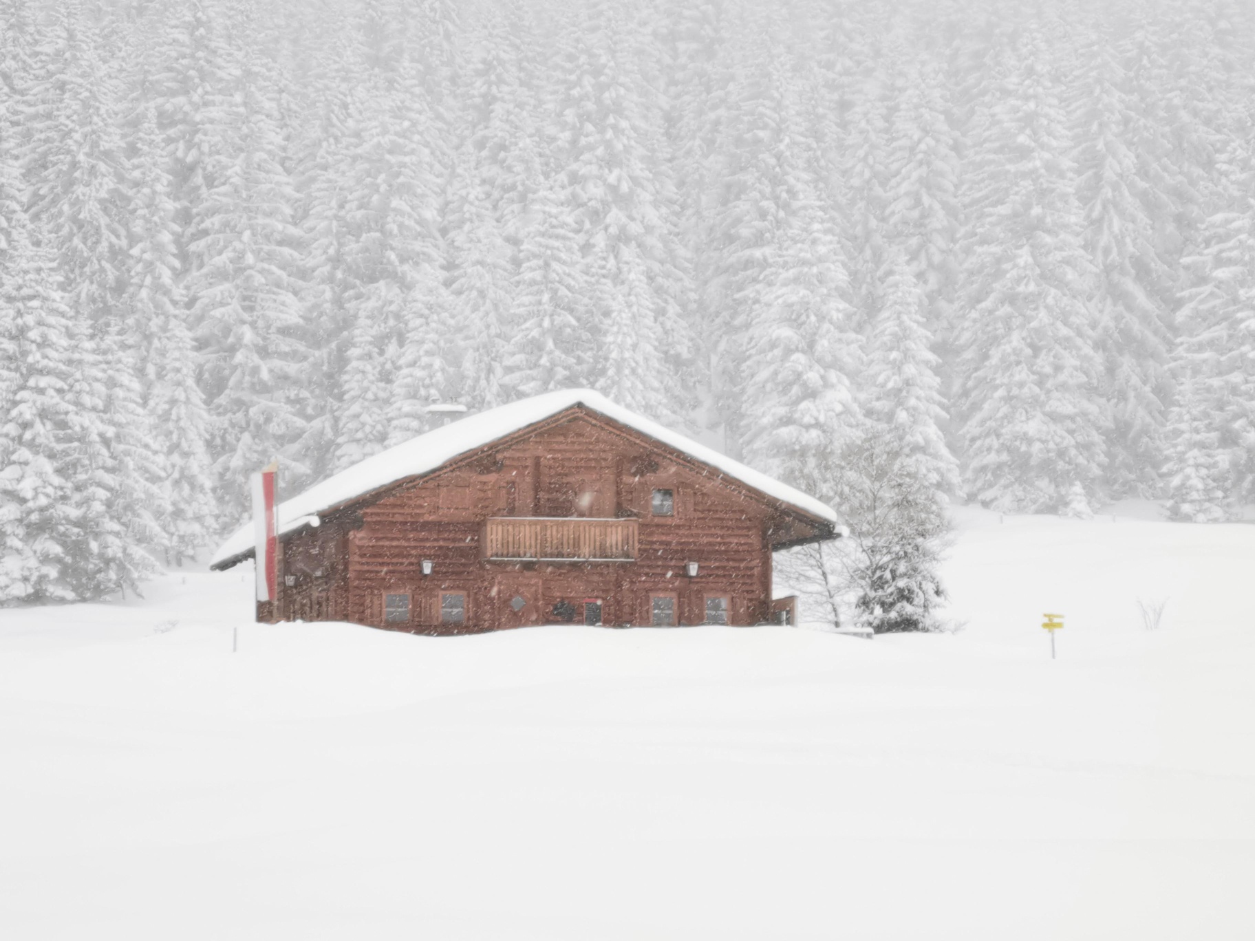 Rosserhütte Winter
