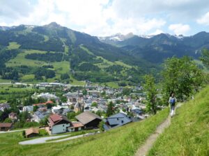 On the way back to the spa town of Bad Hofgastein.