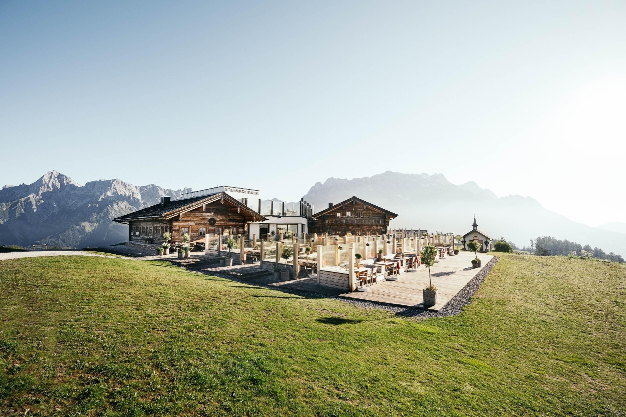 Steinbockalm im Sommer