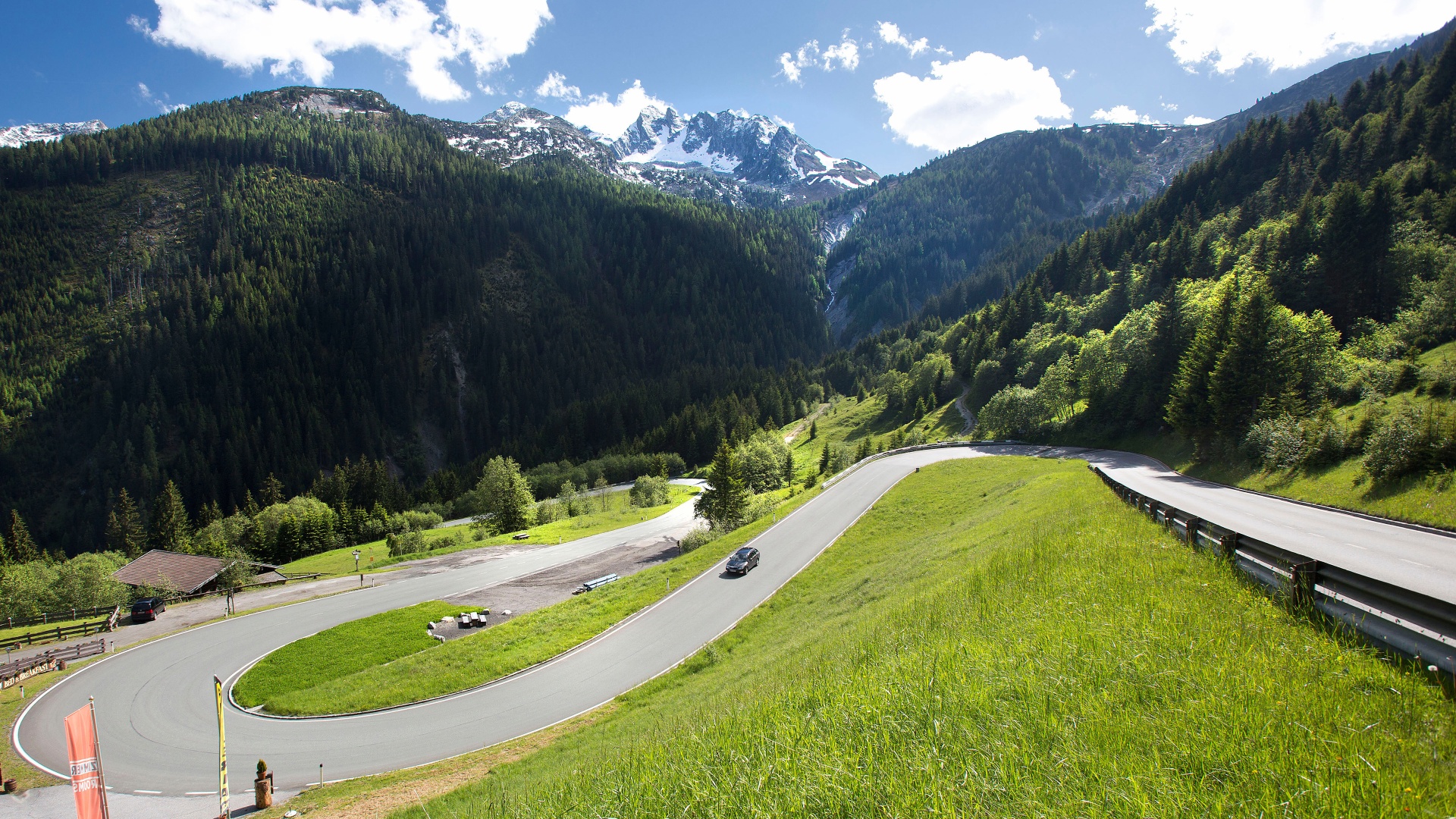 Kurvenglück auf der Gerlos Alpenstraße