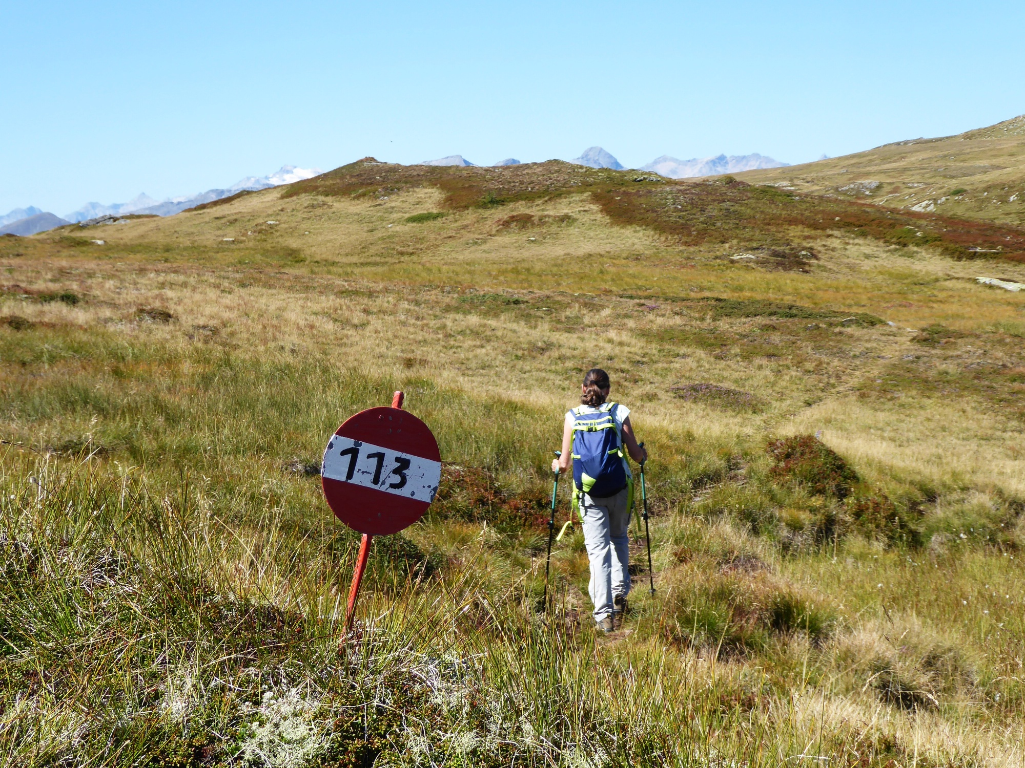 Route 113 leads through a true hiking paradise.