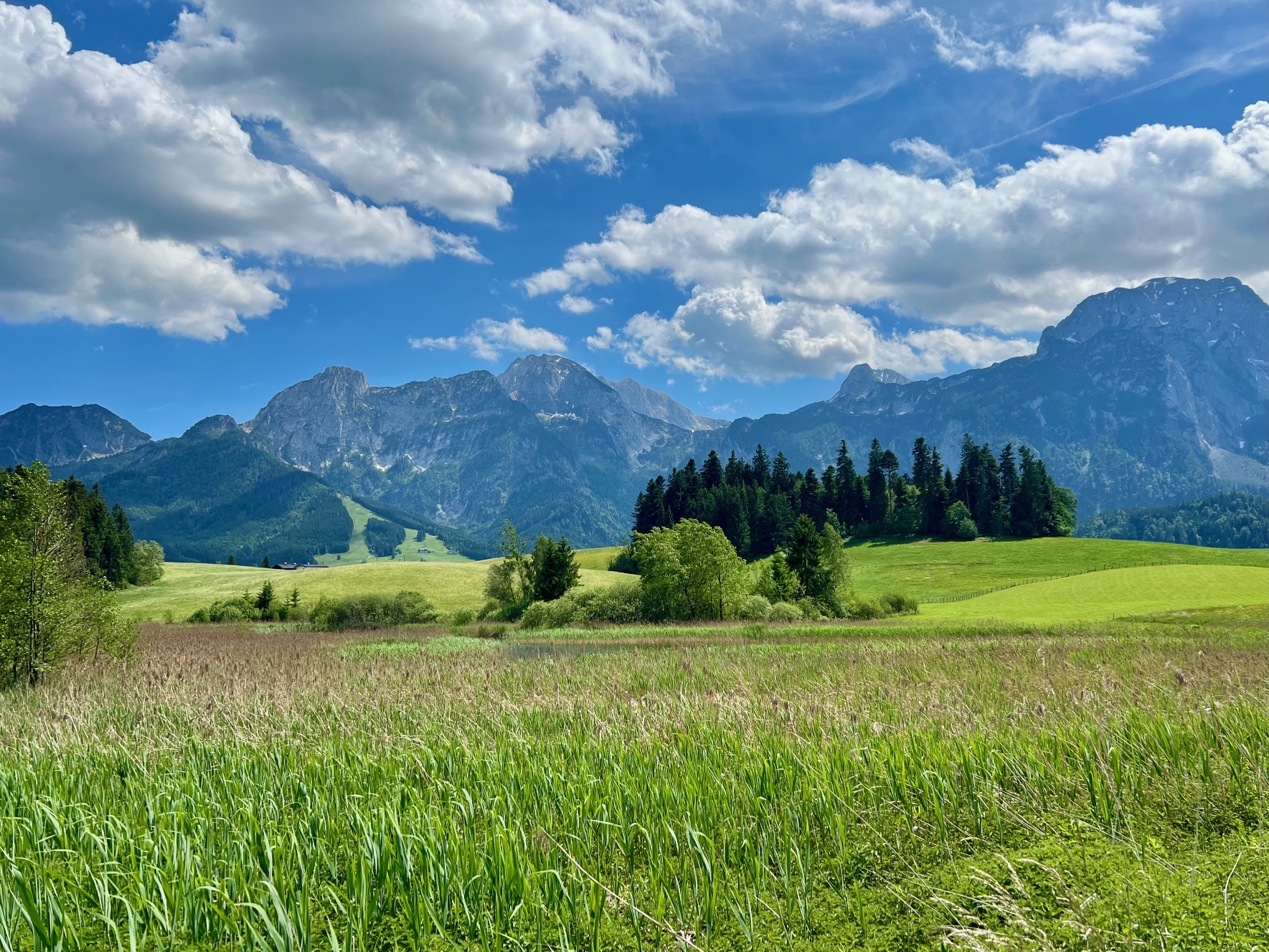 Blick auf den Egelsee in Abtenau