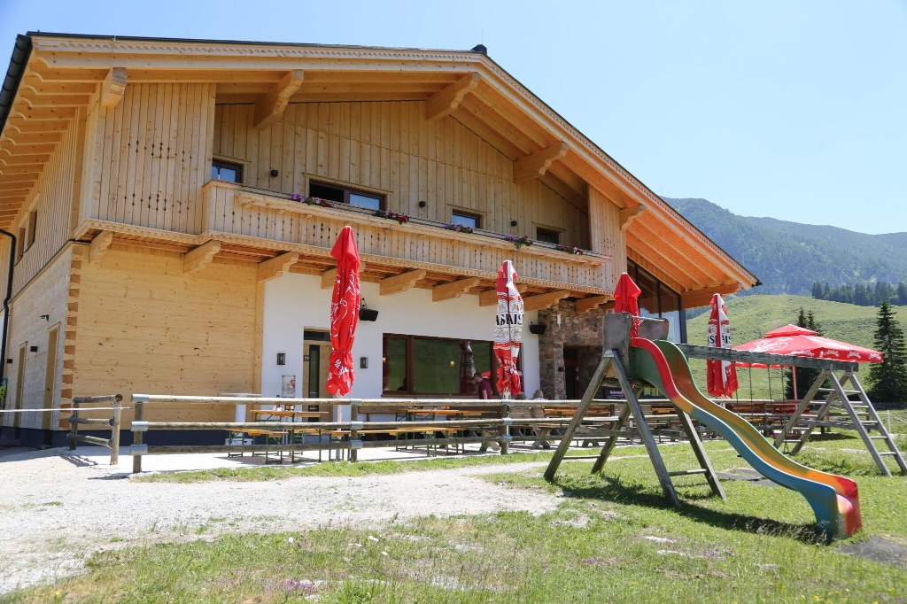 Blonde Hütte Sommer